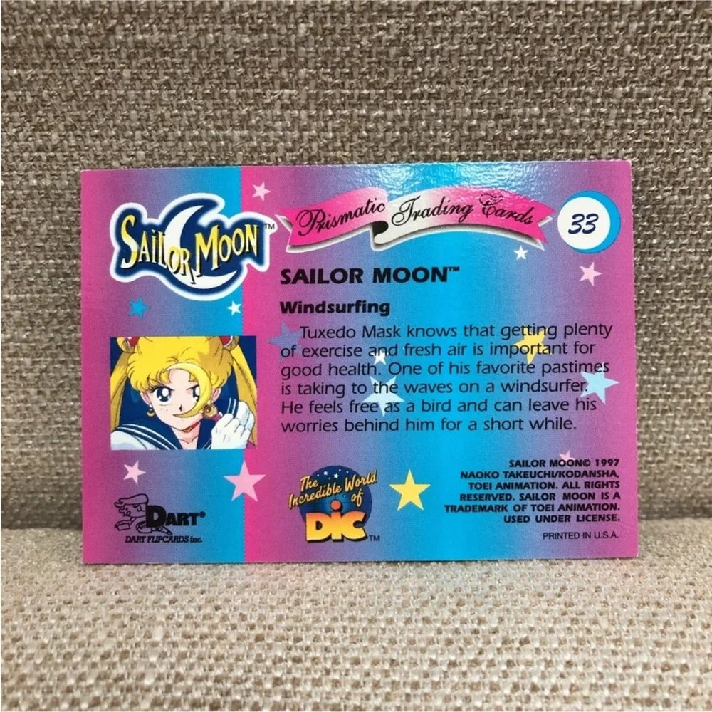 Sailor Moon Prismatic Trading Card